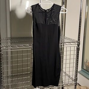 Mesh Black Dress Wilfred